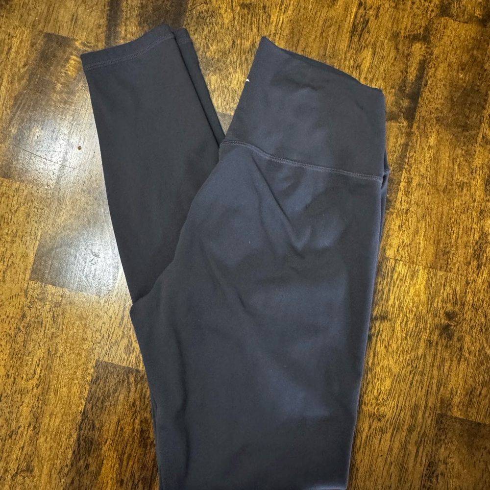 ZYIA dark aubergine confluence leggings
